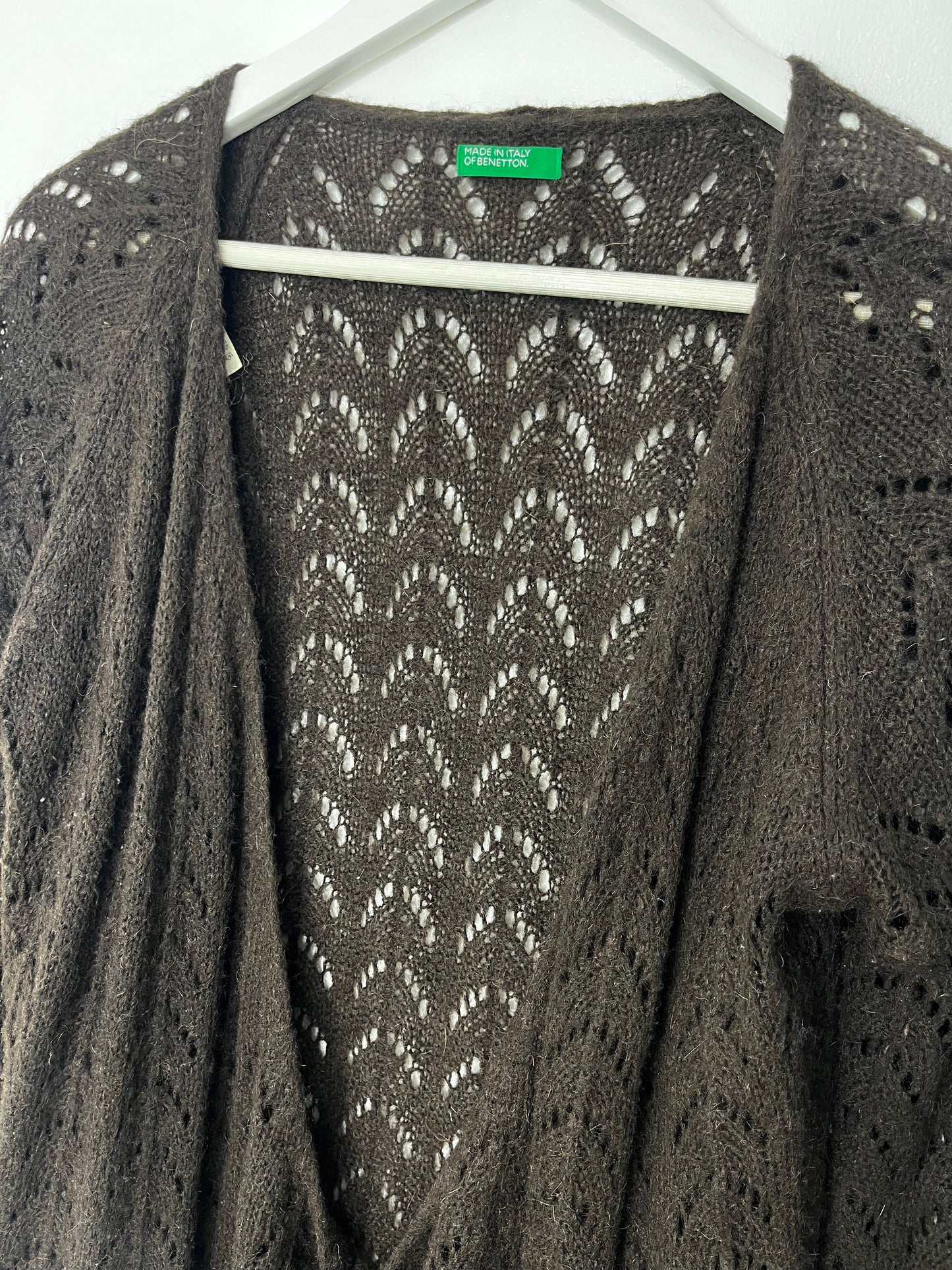 Brown Vintage Mohair UCOB Cardigan