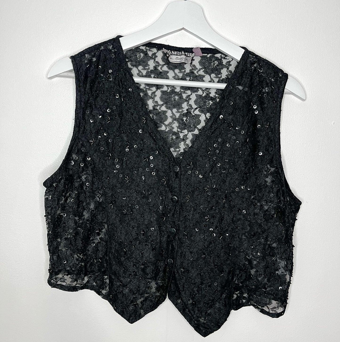 True Vintage Lace Waistcoat
