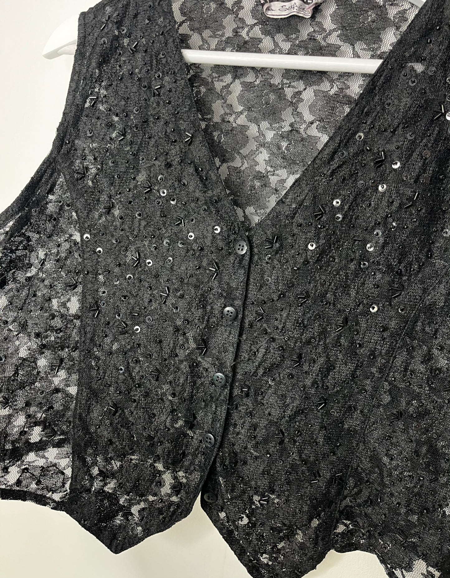 True Vintage Lace Waistcoat