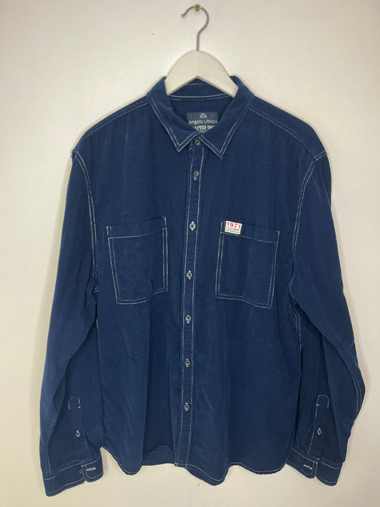 Navy Light Cord Soft Vintage Shirt