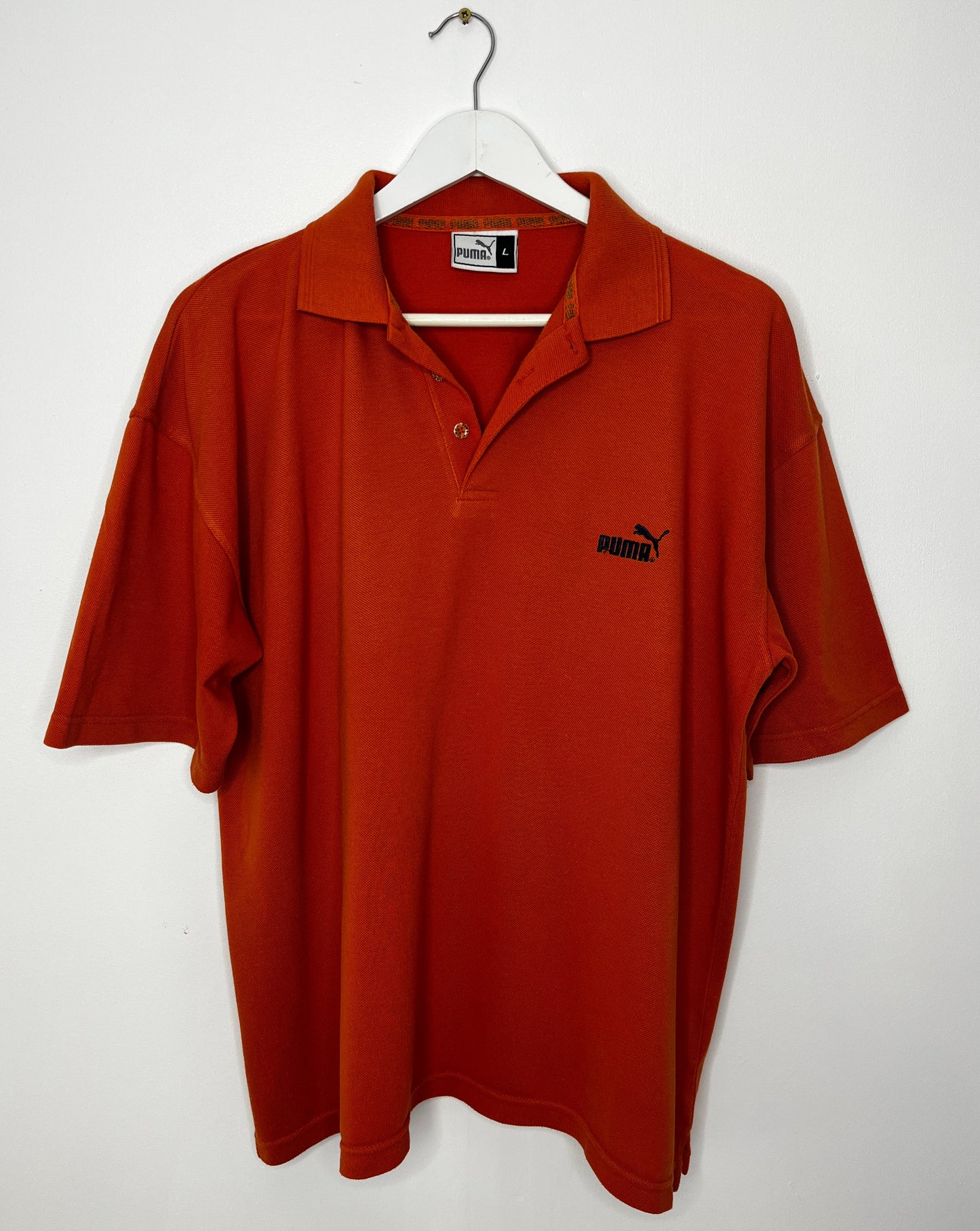 Orange Puma Polo