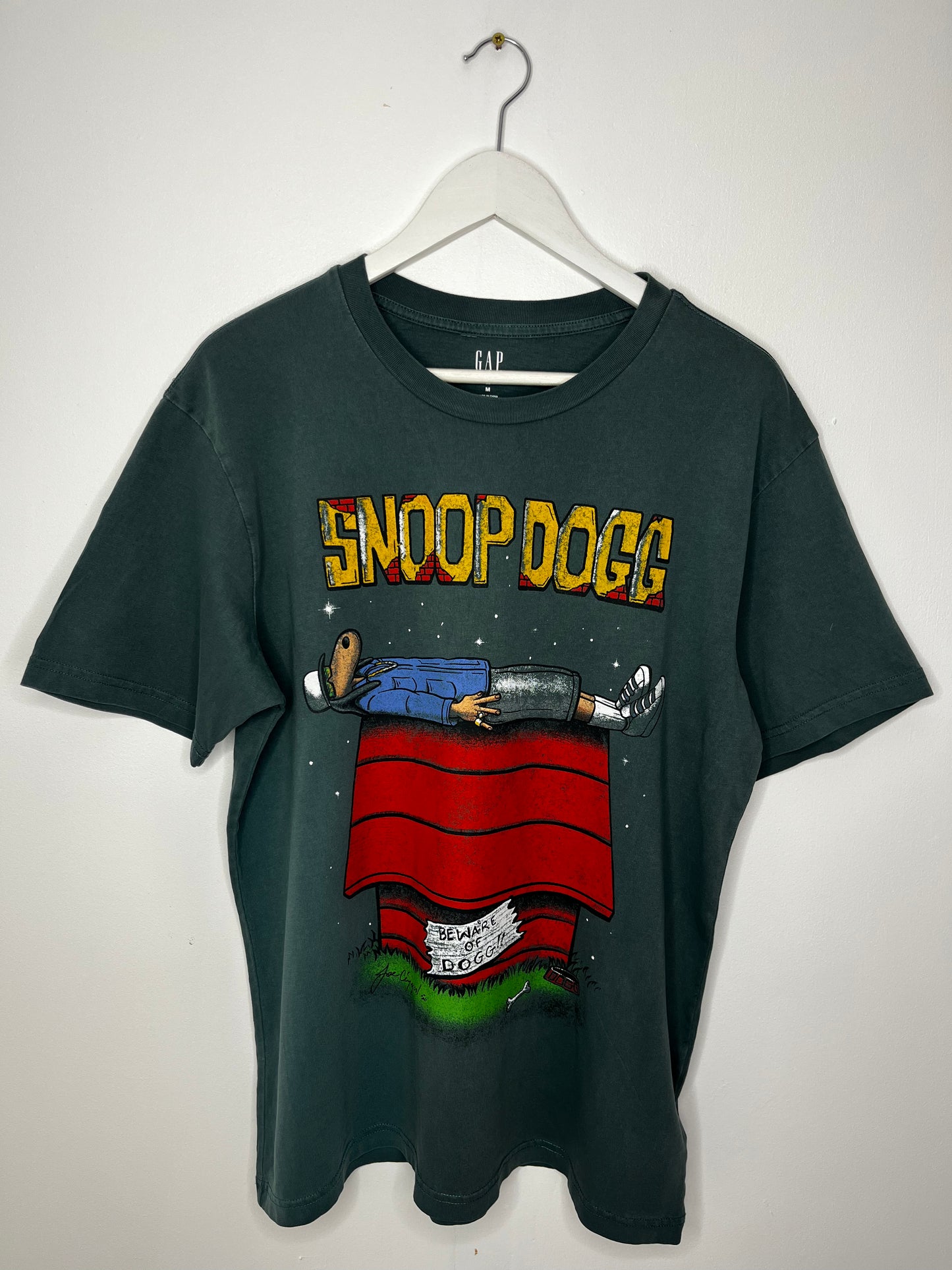 Green GAP Snoop Dog T-Shirt
