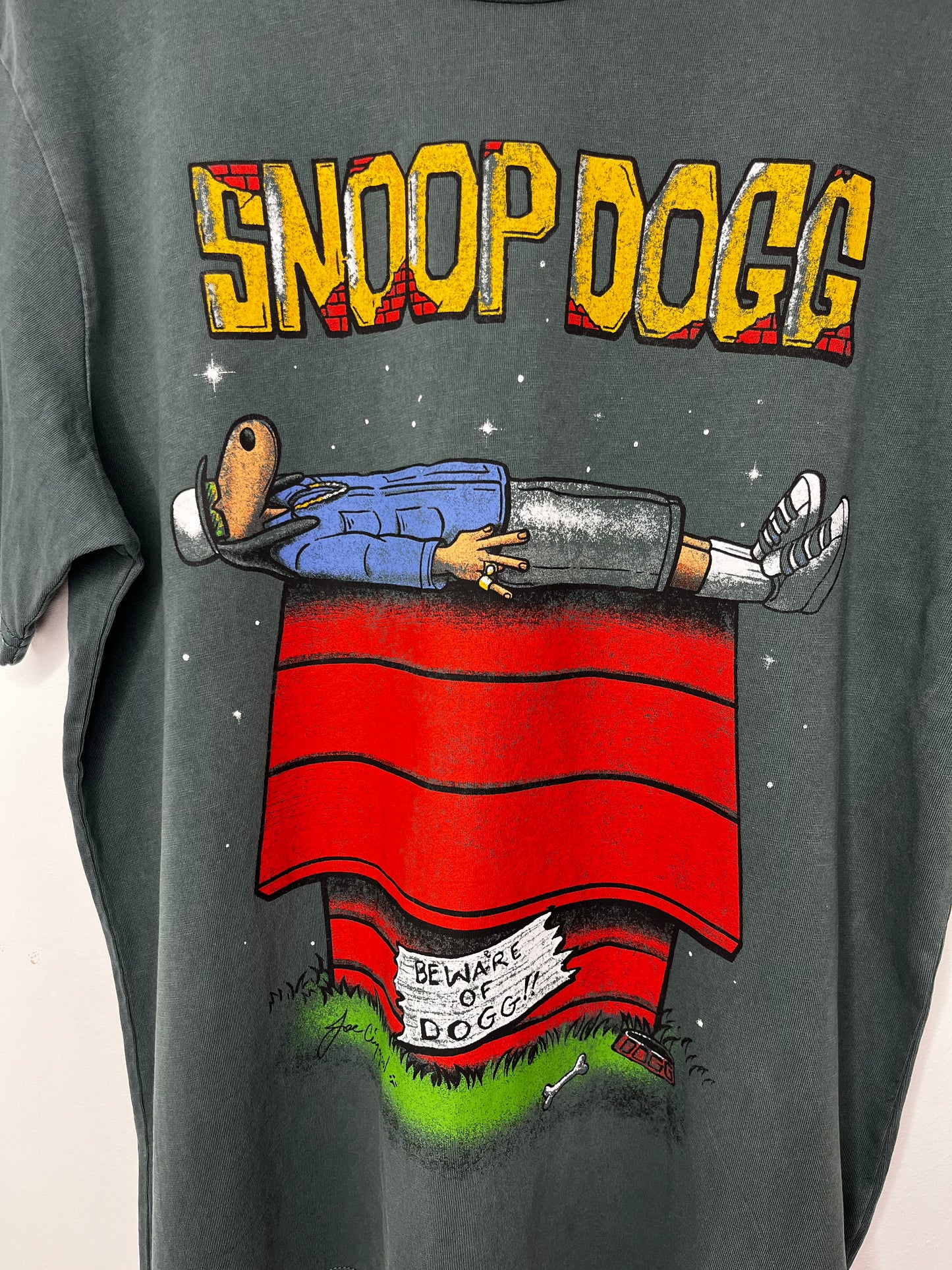 Green GAP Snoop Dog T-Shirt