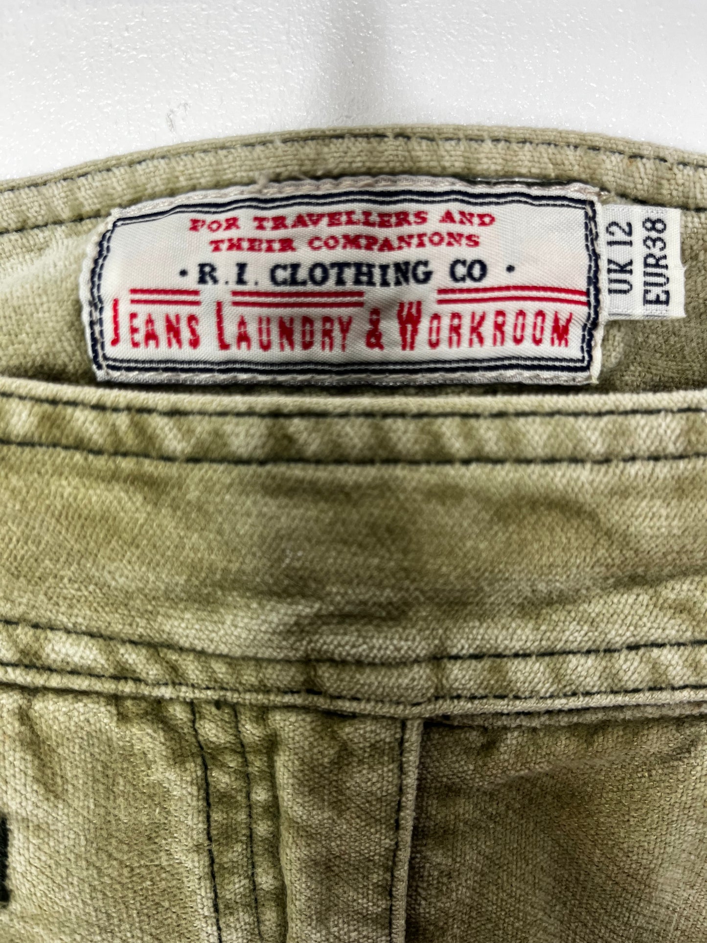 Pistachio Suede Y2k Skirt