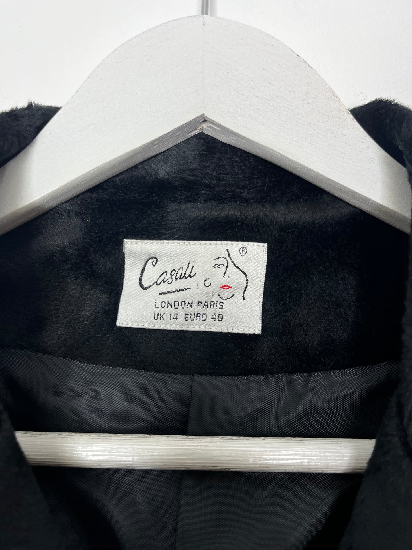 Black Velvet Vintage Blazer Jacket