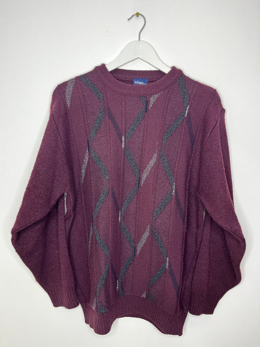 Deep Purple Vintage Jumper