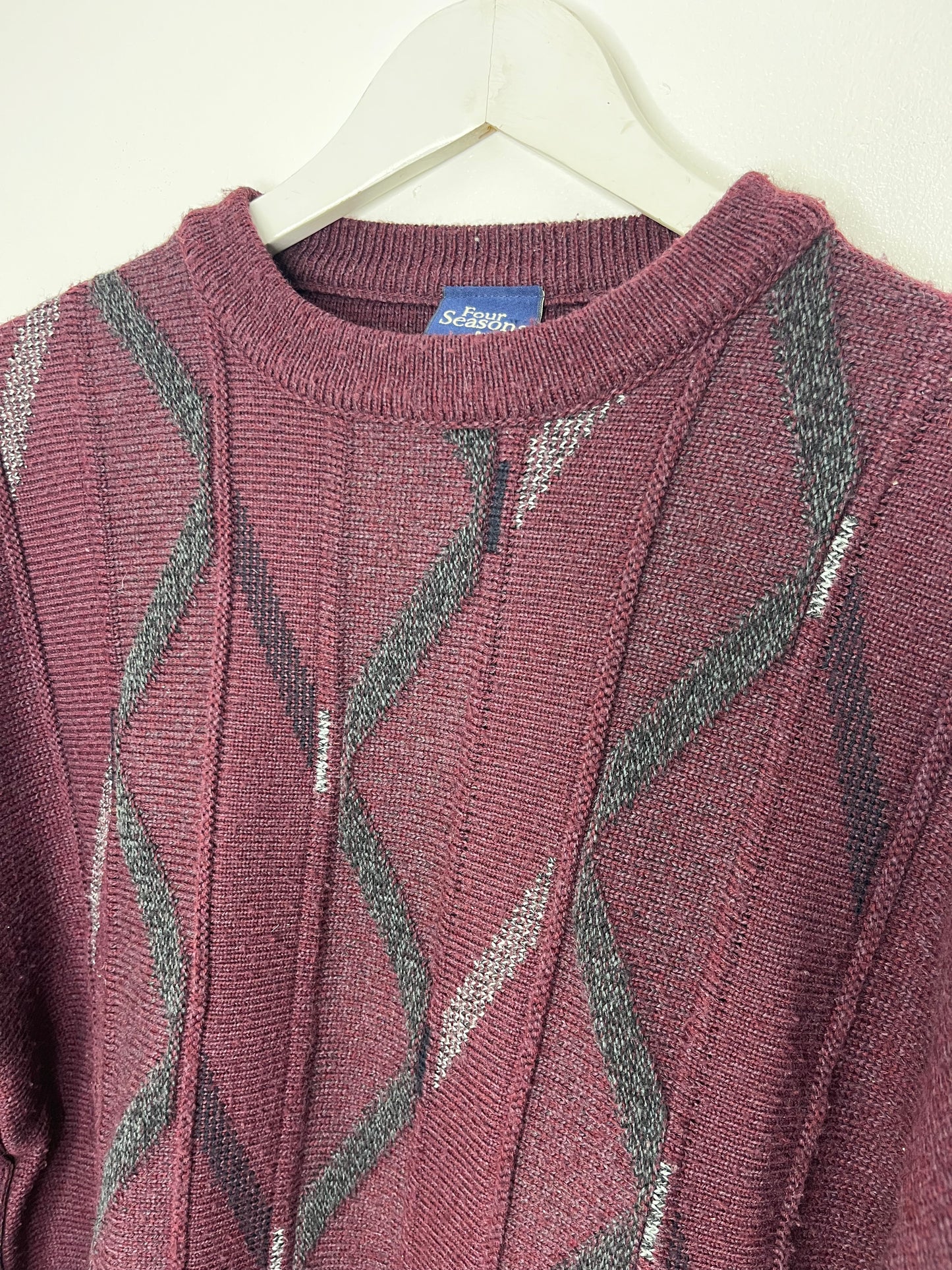 Deep Purple Vintage Jumper