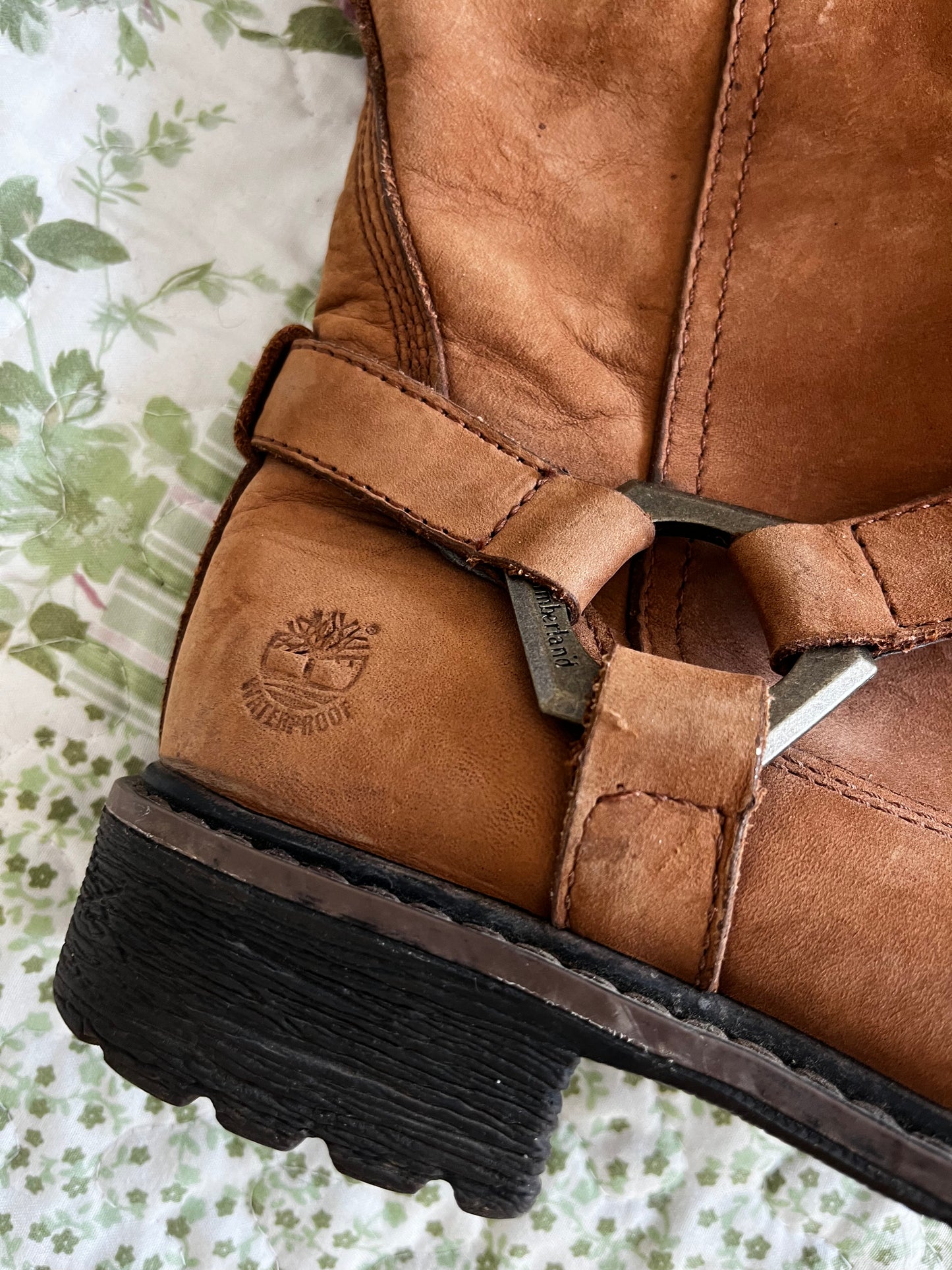 Brown Vintage Timberland Boots