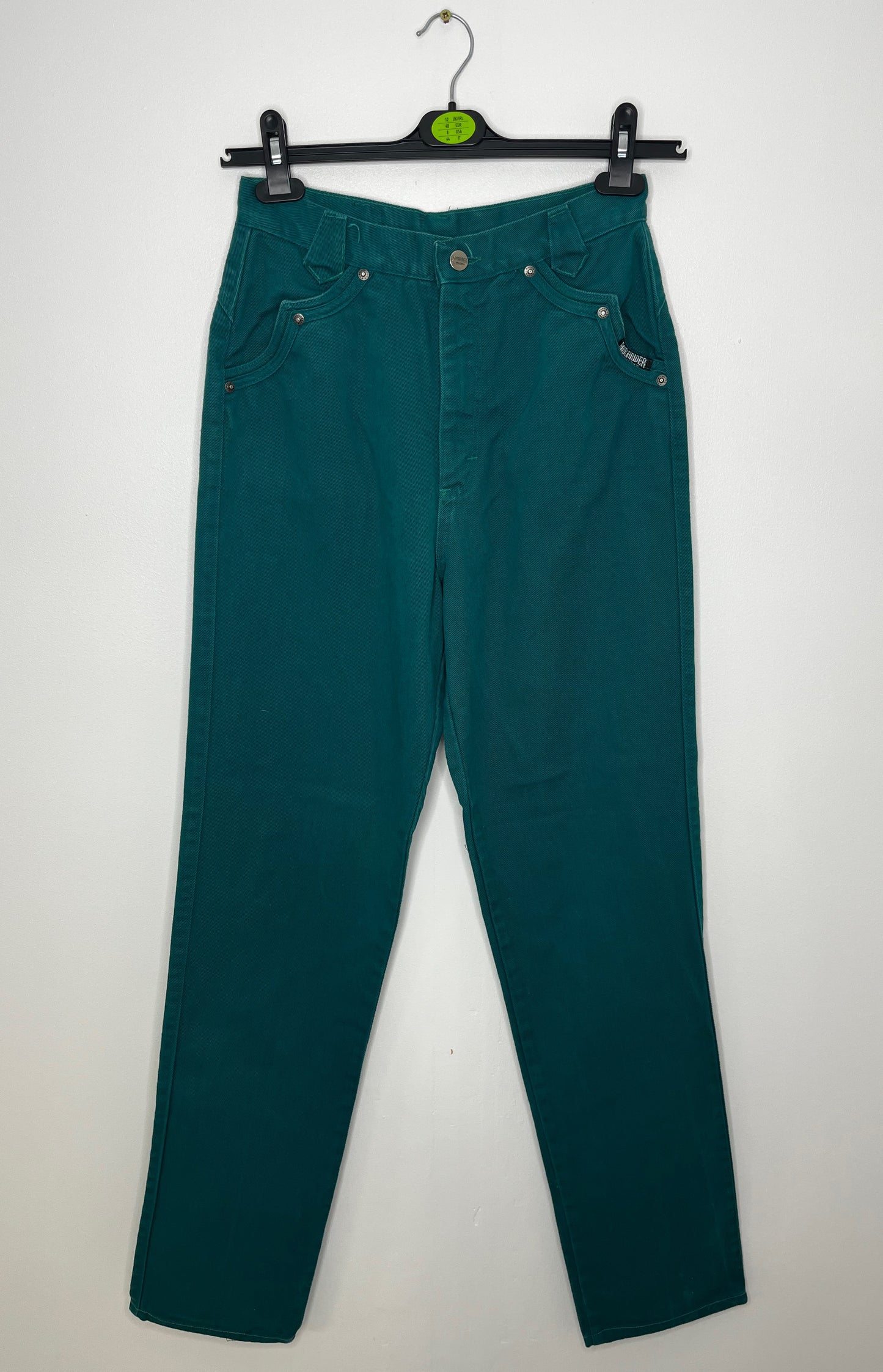 Highwaisted Teal Vintage Jeans