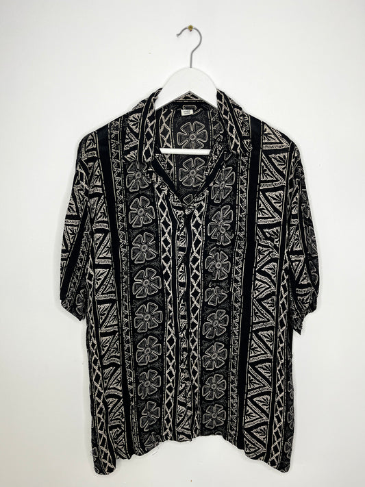 Vintage Unisex Black & White Shirt