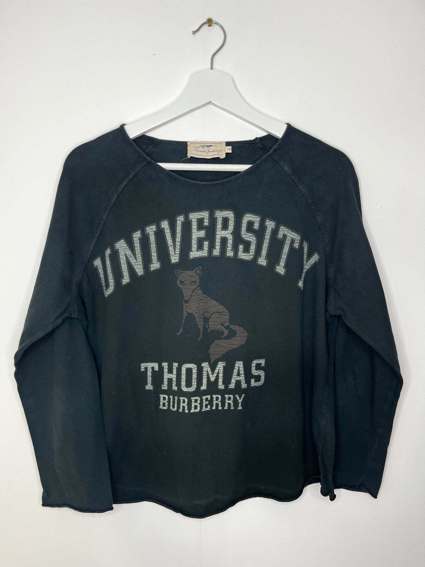 True Vintage Thomas Burberry Black Top