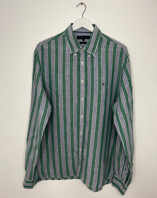 Tommy Hilfiger Linen Stripe Shirt
