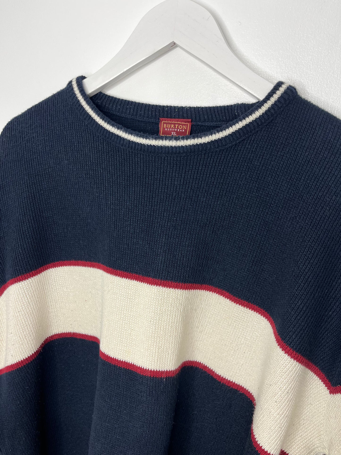 Navy Vintage Burton Jumper