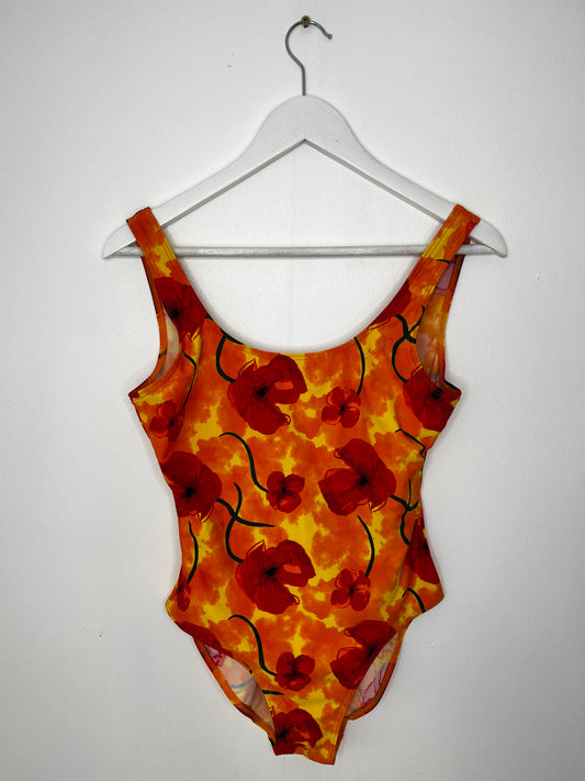 Orange Vintage Swimsuit
