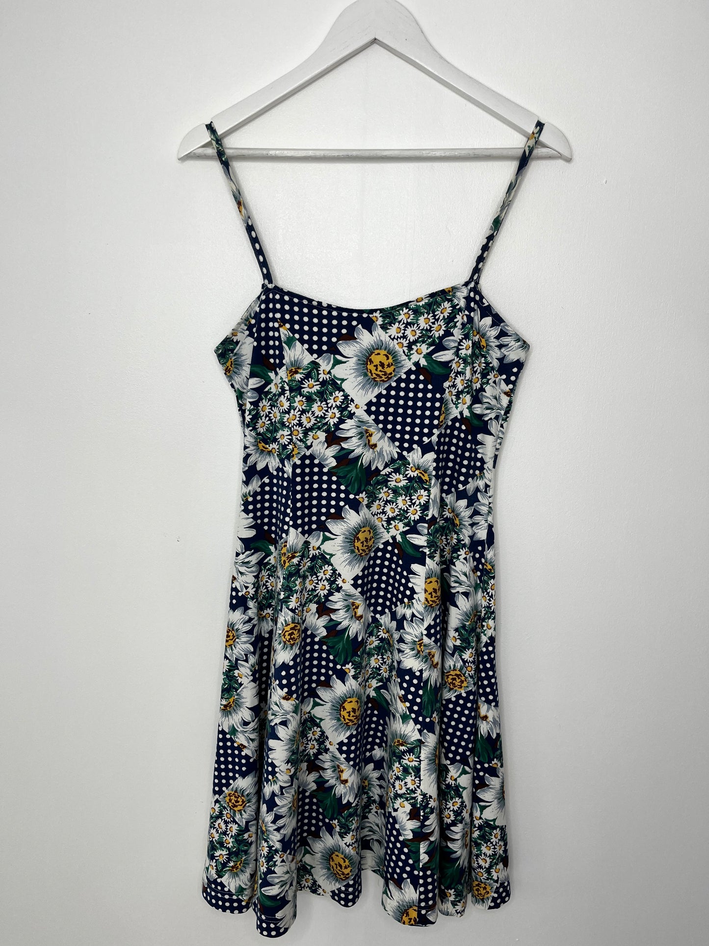 Vintage Daisy Strap Dress