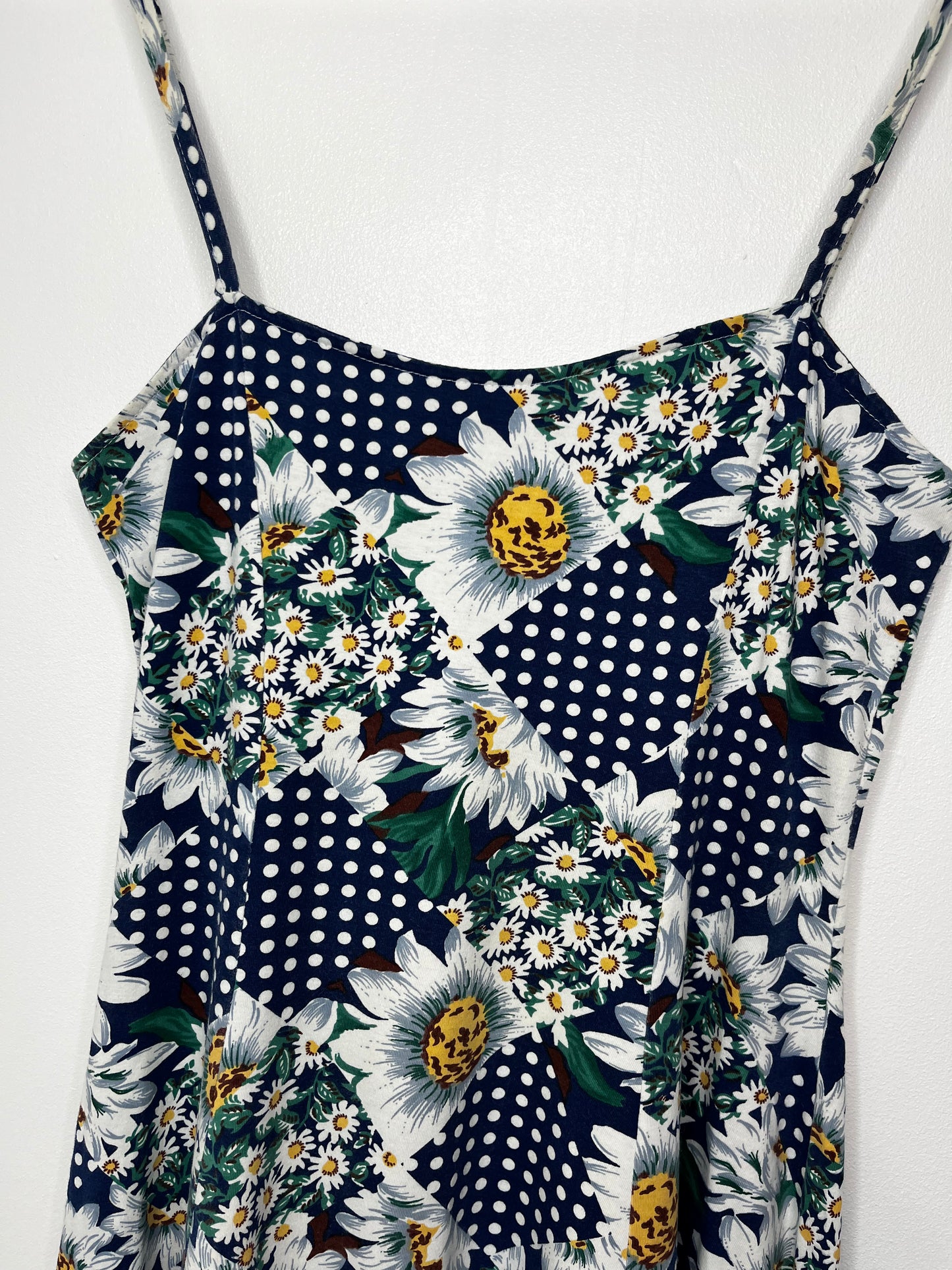 Vintage Daisy Strap Dress