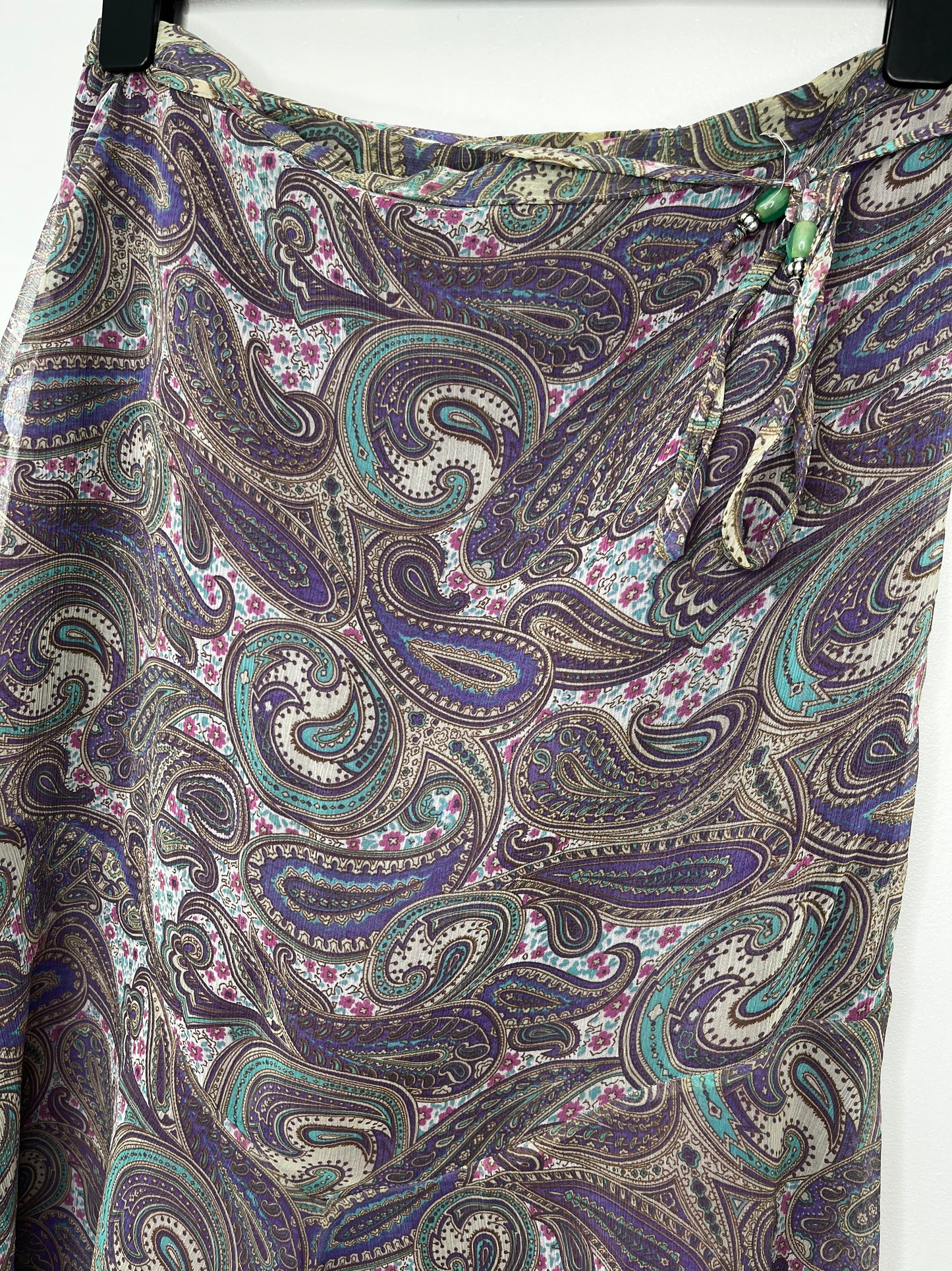 Paisley Vintage Midi Skirt