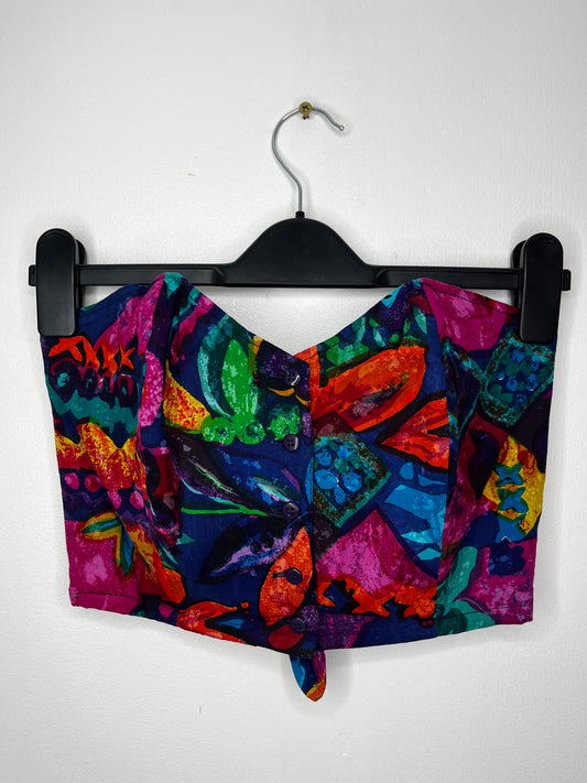 Tropical Vintage Crop Top