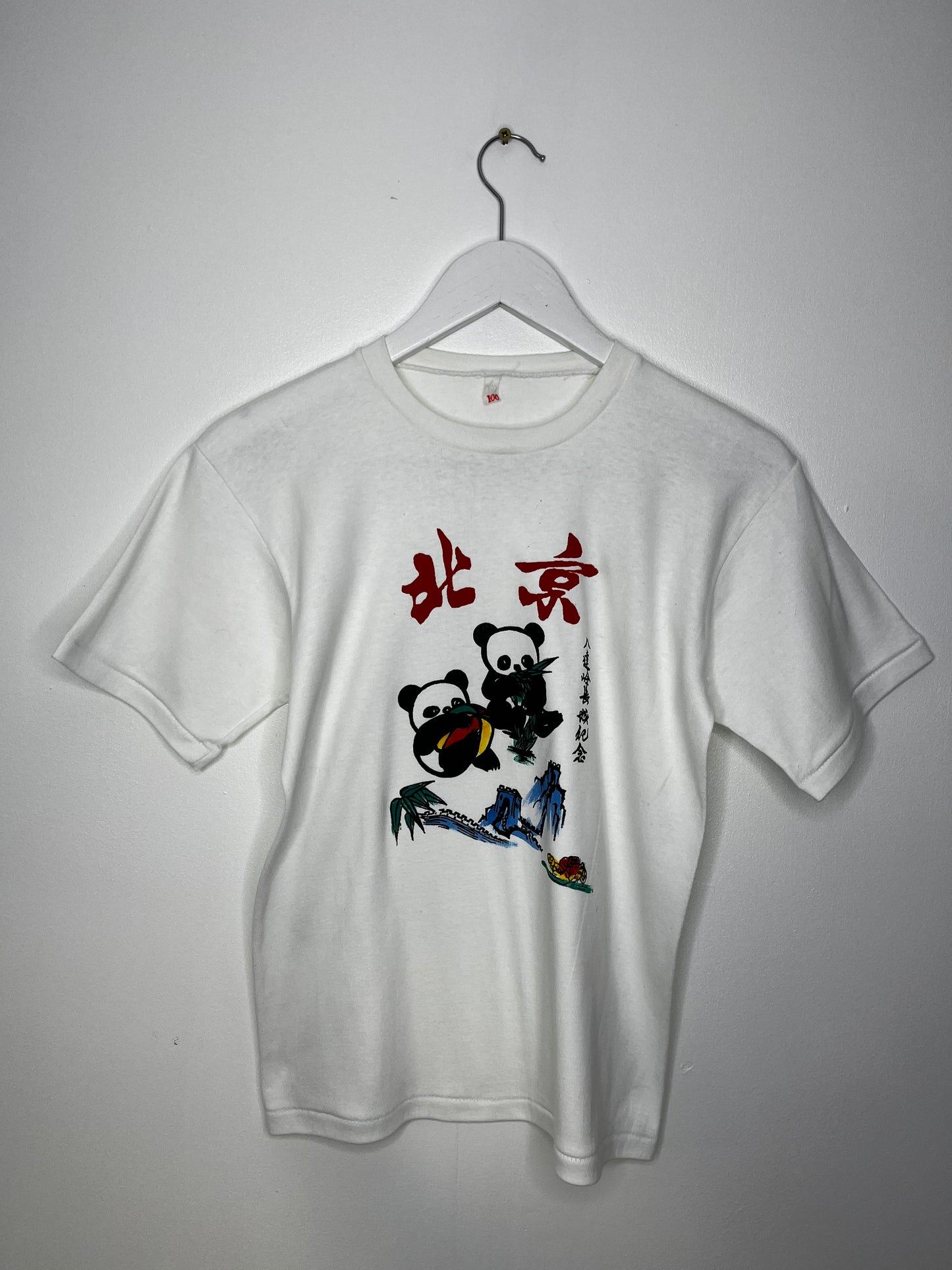 White Cute Panda Top