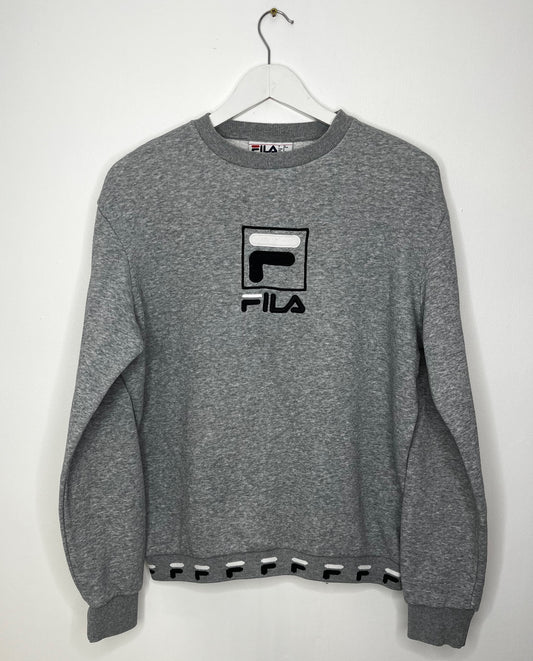 Grey FILA Crew Neck