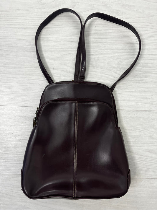Maroon Vintage Backpack Bag