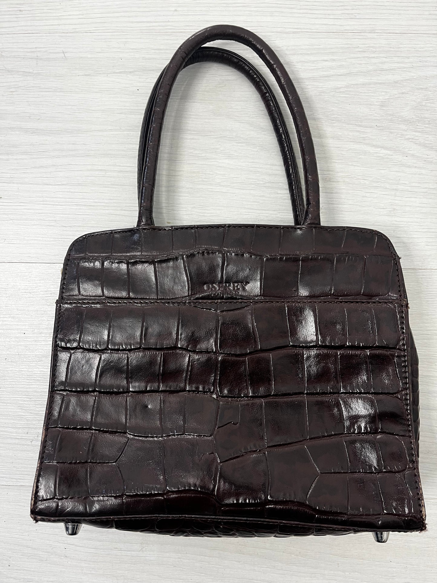 Brown Vintage Osprey London Handbag