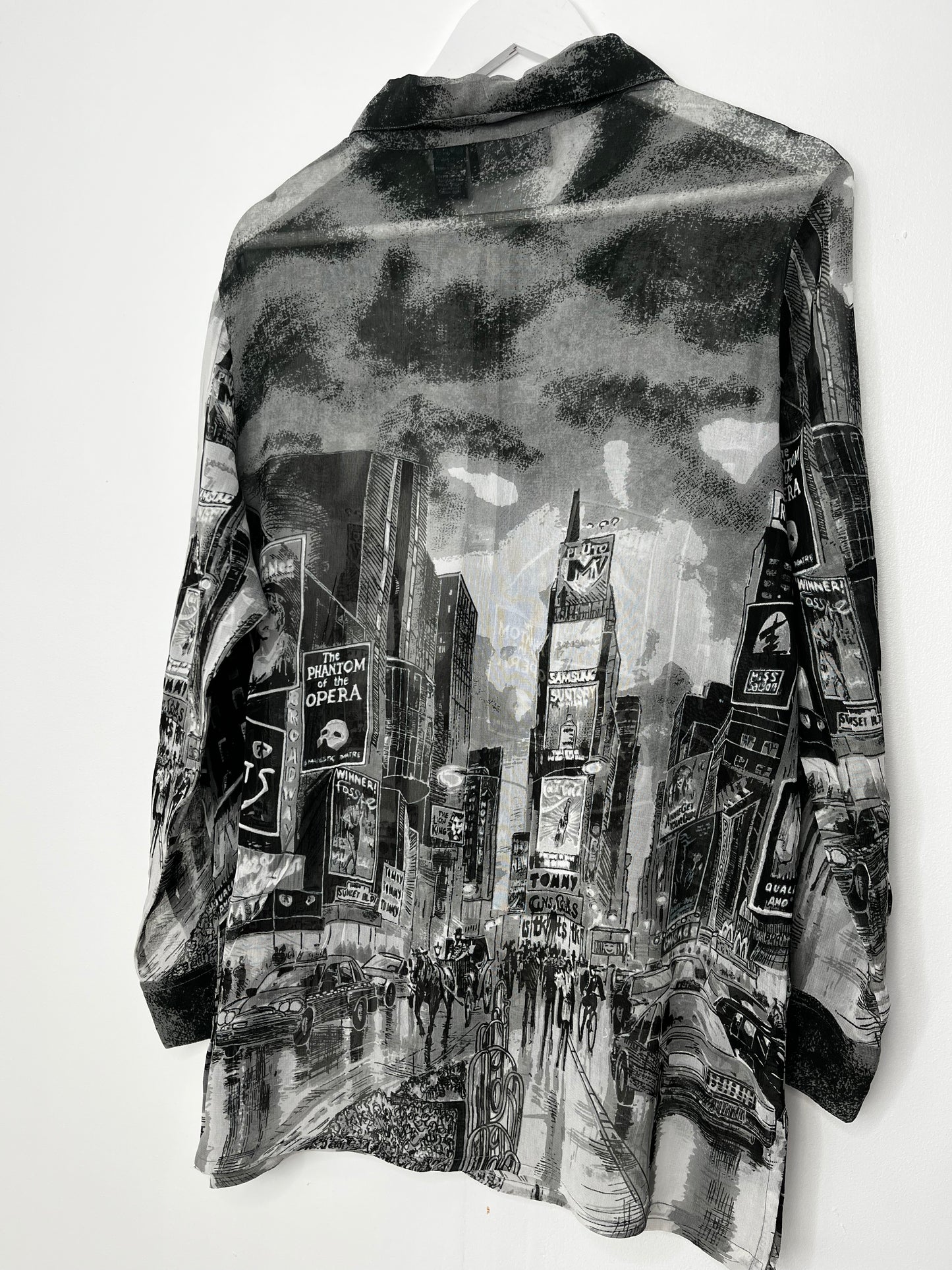 Semi Sheer Vintage New York Shirt