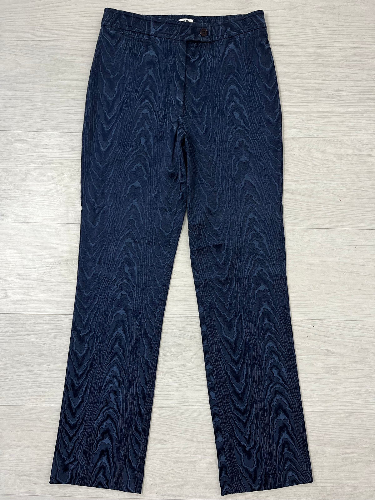 Y2k Navy Trippy Trousers