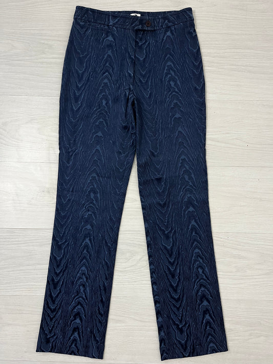 Y2k Navy Trippy Trousers