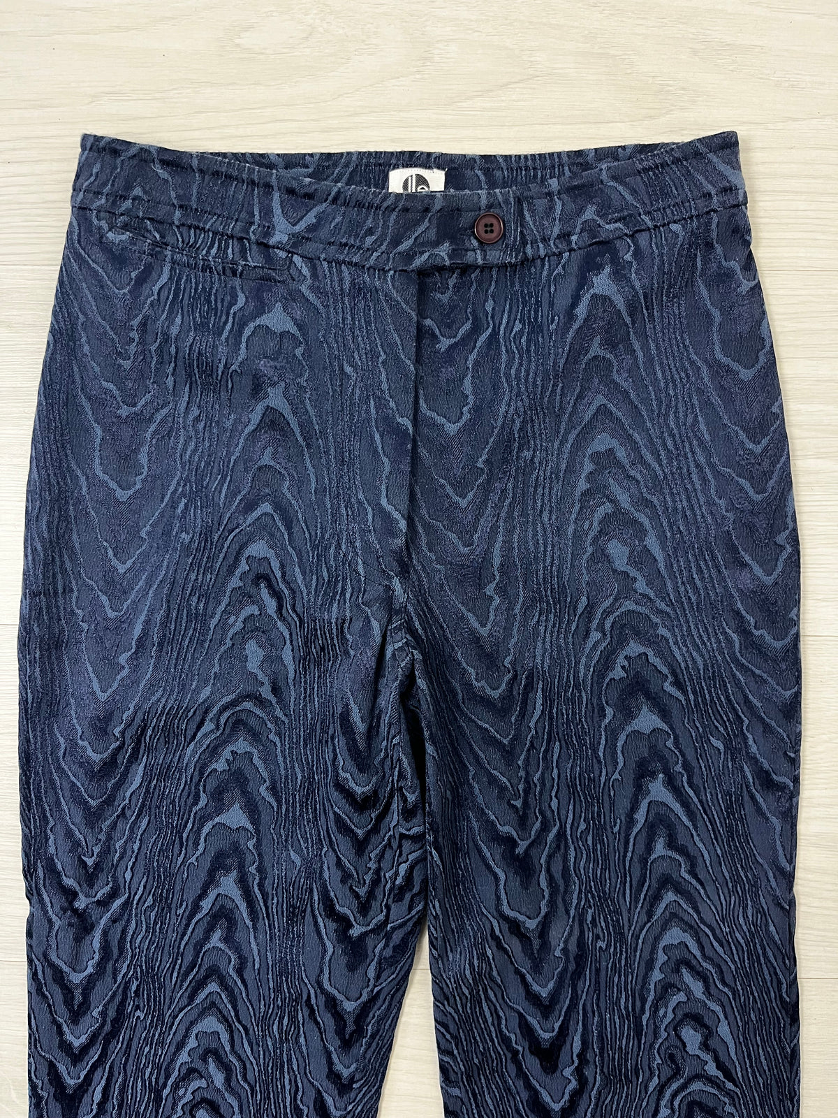 Y2k Navy Trippy Trousers