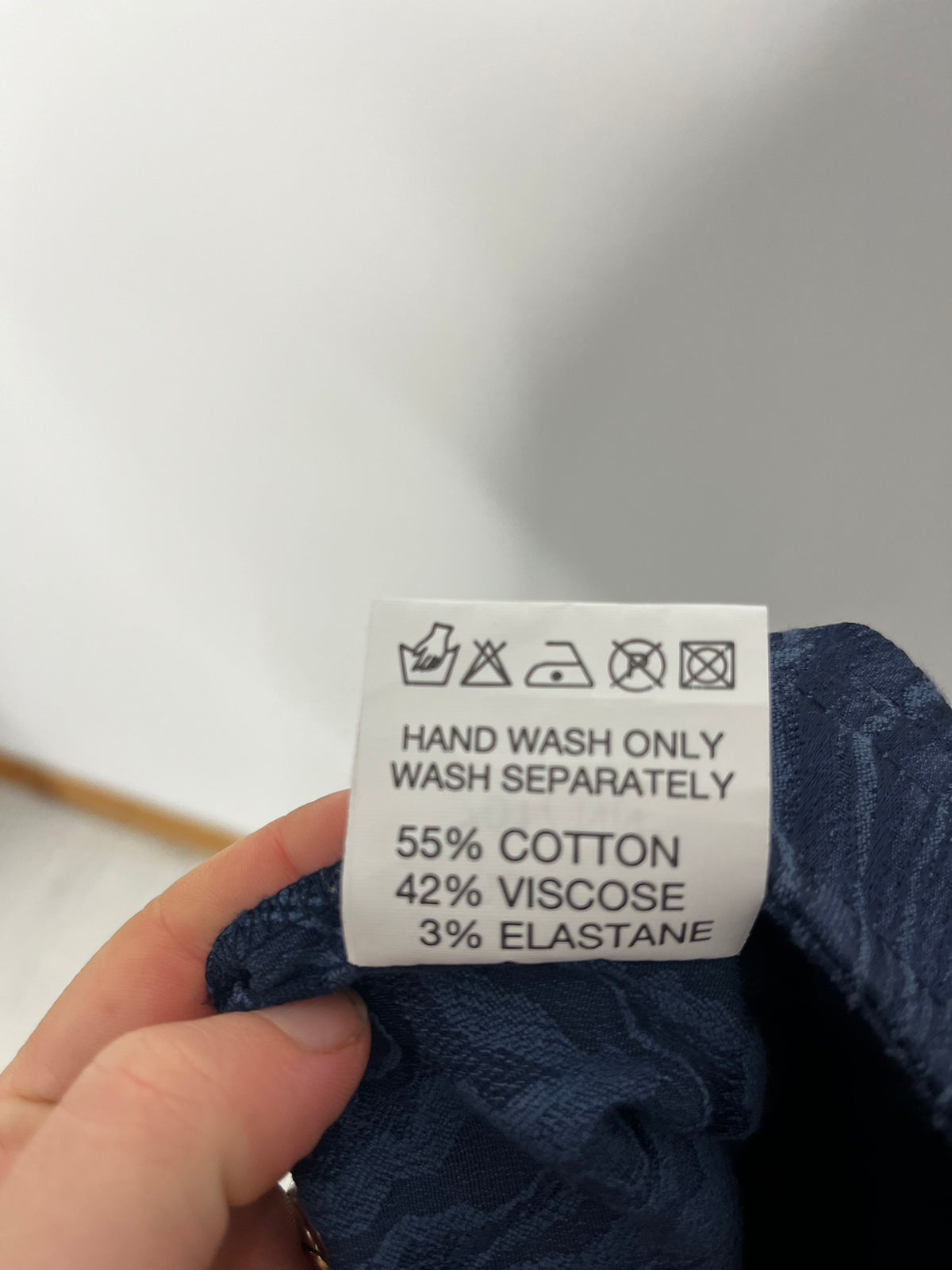 Y2k Navy Trippy Trousers