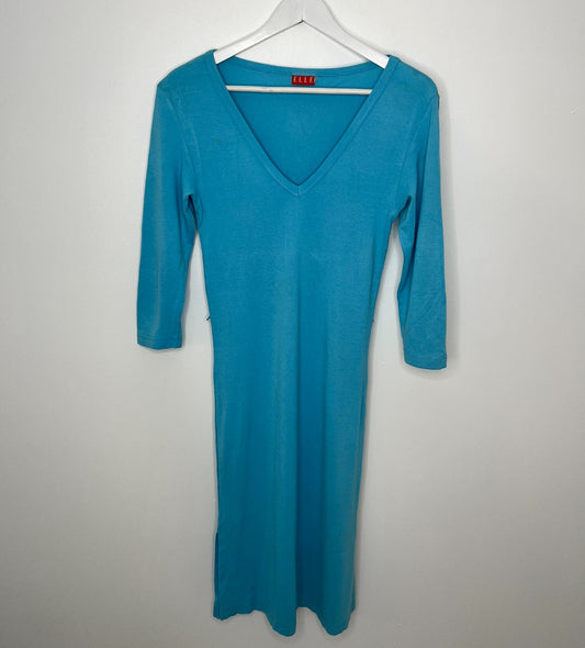 Turquoise Branded Dress