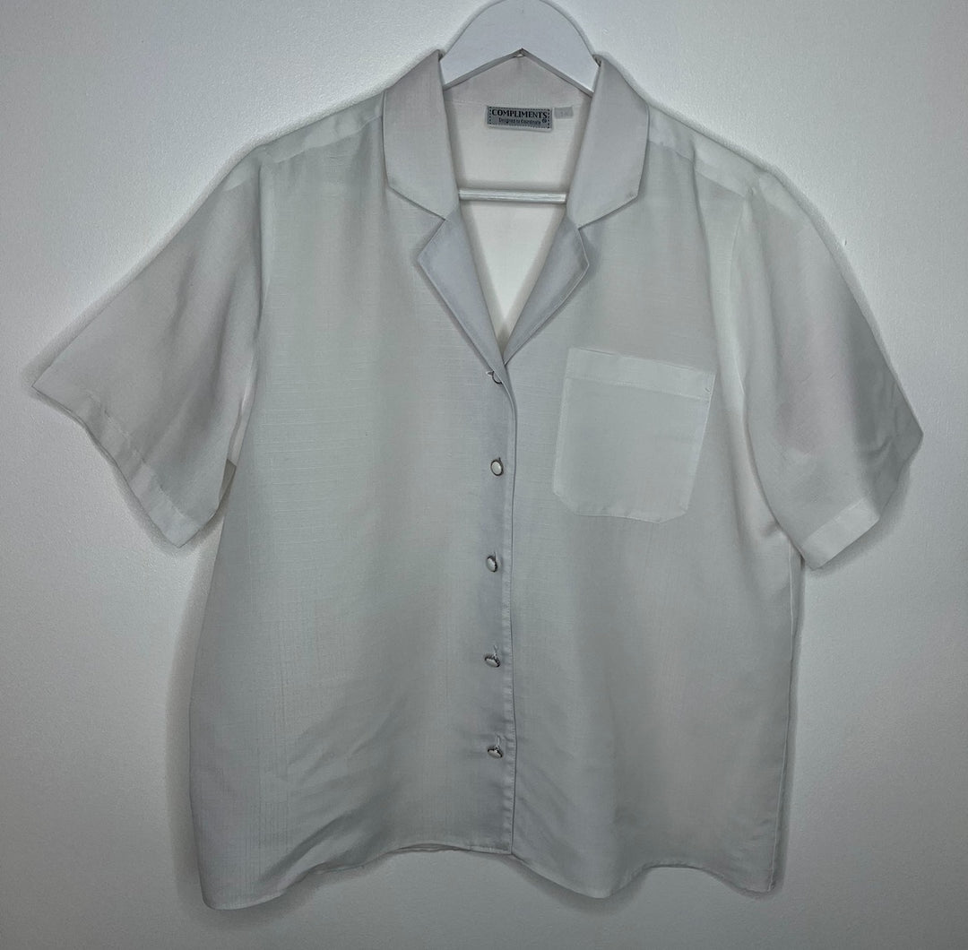 Casual White Blouse